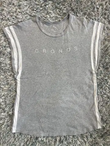 CRONOS 티셔츠 그레이 S 사이즈