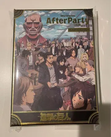 진격의 거인 월드와이드 애프터 파티 금박 기념 트럼프 미카사