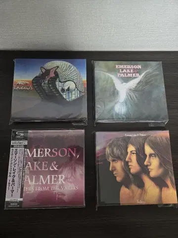 ELP CD 세트 라이브 & 2CD + DVD AUDIO