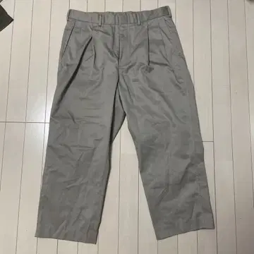 Lands' End 그레이 슬랙스 34
