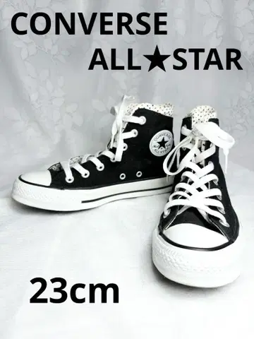[새상품급] CONVERSE ALLSTAR 블랙 하이컷 스니커즈