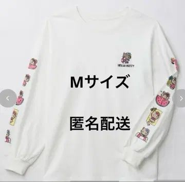 산리오 아베일 일광화상 키티 긴팔 T셔츠 M 사이즈