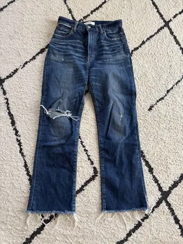 MOUSSY VINTAGE 데미지 스트레이트 데님