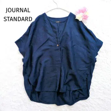JOURNAL STANDARD 린넨 블렌드 스키퍼 셔츠 2024ss