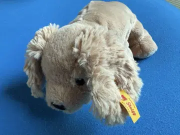 Steiff 베이지 강아지 봉제 인형