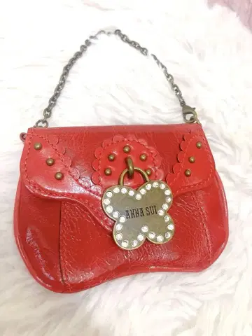 [레어] ANNA SUI 빨간색 코인 케이스