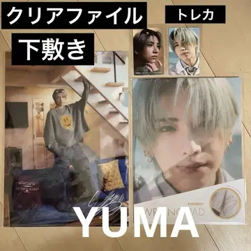 &TEAM YUMA D'PARTMENT 책받침 클리어 파일 트레이딩 카드
