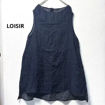 LOISIR 면마 슬리브리스
