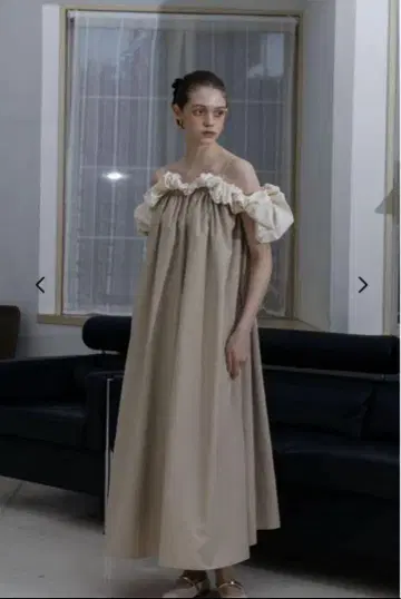 THE TOE Erie Frills 원피스 S 사이즈