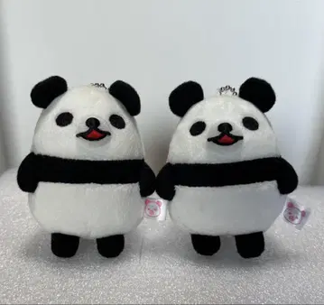 팬더 스스 봉제 인형 마스코트 콘도 아키 2세트