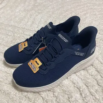 미사용 skechers 스케쳐스 slip ins 네이비 슬립온