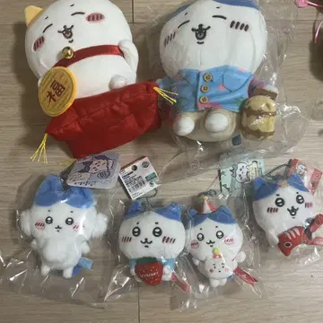 치이카와 (먼작귀) 초복 하치와레 봉제 인형 6세트