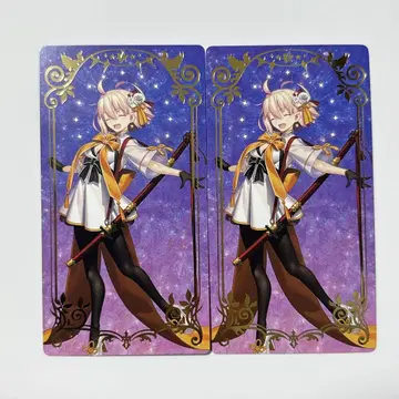 FGO Fes. 2025 바이노럴 메모리얼 카드 오키타 소지 2매
