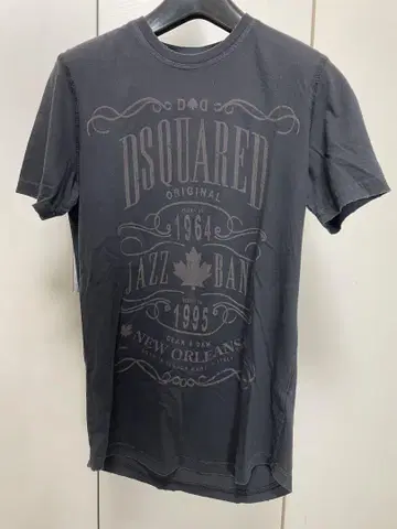 DSQUARED 재즈 밴드 프린트 티셔츠 XS 택 포함