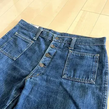 새상품급! 70's! A&L Navajon 벨보텀 플레어 히피 데님