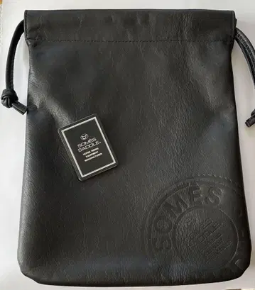 SOMES SADDLE 소메스사돌 로고 복조리 블랙 미사용품