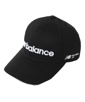 뉴발란스(new balance) 골프 캡 COOLMAX 블랙