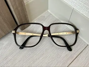 던힐 패션 안경 GENUINE HORN TRIMS 블랙 x 골드