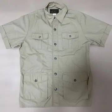 Eddie Bauer 반팔 셔츠 L 베이지 FILSON 제작