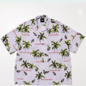 후지이 카제 Feelin' Aloha 알로하 셔츠 M 사이즈