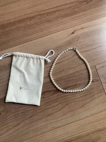 카도 담수 펄 목걸이 진주 CADEAUX