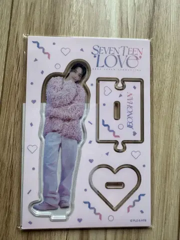 [미개봉] SEVENTEEN LOVE JEONGHAN 아크릴 스탠드