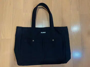 XLARGE 블랙 토트백