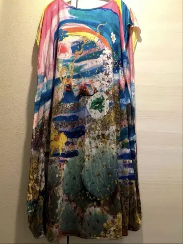 TSUMORI CHISATO 슬리브리스 원피스