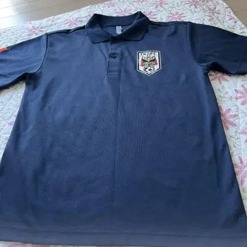 glimmer 네이비 피케 셔츠 M 축구팀 엠블럼 포함