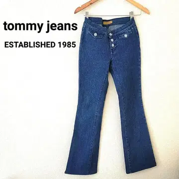 tommy jeans 플레어 데님 사이즈 XS, 예쁜 슬림 부츠컷