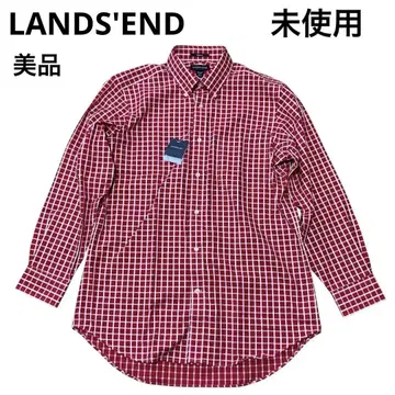미사용 L 사이즈 LANDS'END 랜즈엔드 긴팔 셔츠 논아이론