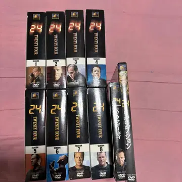 24 -TWENTY FOUR- 시즌1~8 DVD 12장 세트