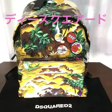 [새상품] DSQUARED2/디스퀘어드 백팩 하와이안 패턴
