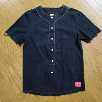 CROOKS & CASTLES 베이스볼 셔츠 컷오프 L