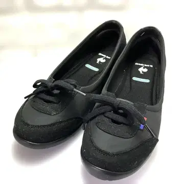 Le Coq Sportif 플랫 슈즈 사이즈 25.0cm 블랙