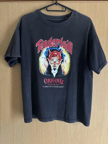 TENDERLOIN TEE ON 올드 닉 블랙