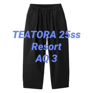 TEATORA 25SS WALLET PANTS RESORT AQ 3