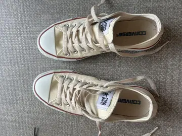 Converse 베이지 로우컷 스니커즈
