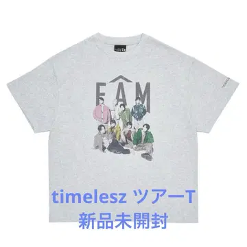 We'are timelesz [  화이트 ] T셔츠