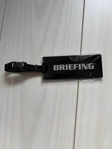 BRIEFING 명찰 블랙