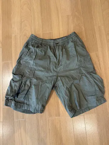 카고 숏팬츠 카키 XL