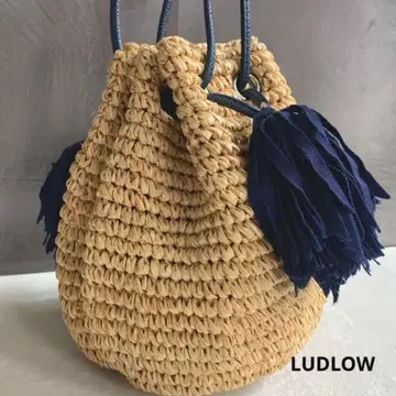 LUDLOW 스트로 백, 프린지 장식
