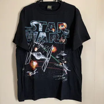 90's STAR WARS 스타 워즈 티셔츠 블랙 L