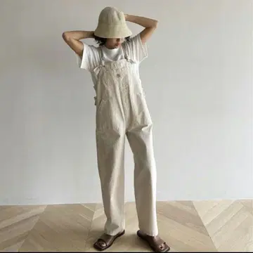 Searoomlynn 퀼팅 Pocket 오버롤 M
