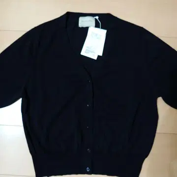 UNITED ARROWS 5부 소매 가디건