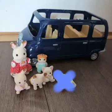 세일! 실바니안 패밀리 자동차 파란색 인형 포함*