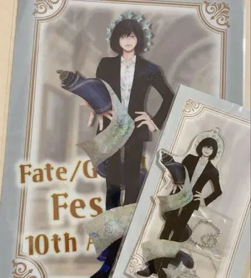 FGO 페스 2025 오베론 아크릴 스탠드 A4 파일