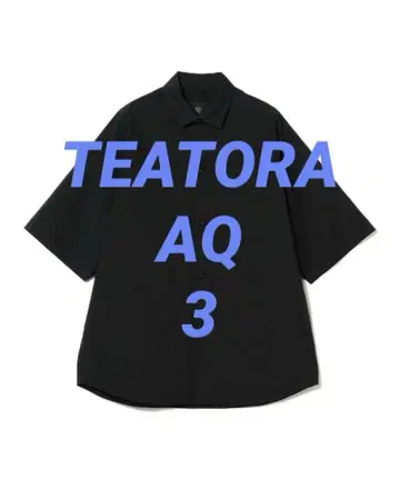 TEATORA / CARTRIDGE SHIRT S/S AQ 3