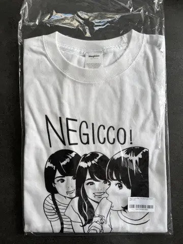 Negicco 15주년 티셔츠 에구치 히사시 M 사이즈