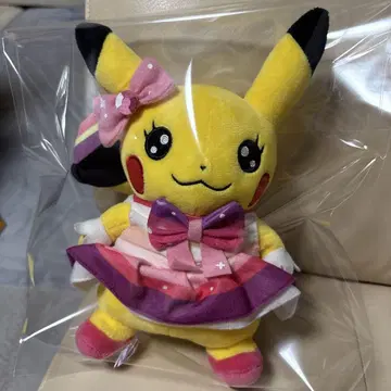 포켓몬 센터 아이돌 피카츄 봉제인형 핑크